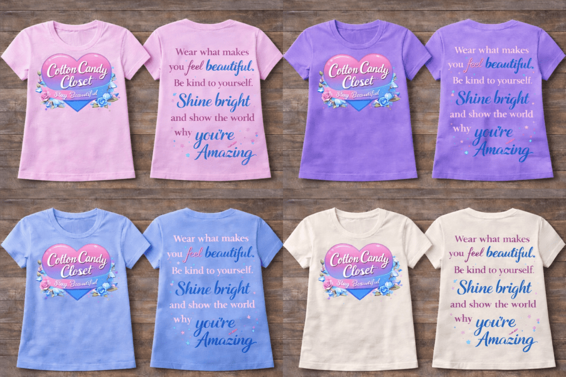 Cotton Candy Closet “Stay Beautiful” Inspirational Girls’ T-Shirt cotton-candy-closet-stay-beautiful-inspirational-girls-t-shirt-5573961