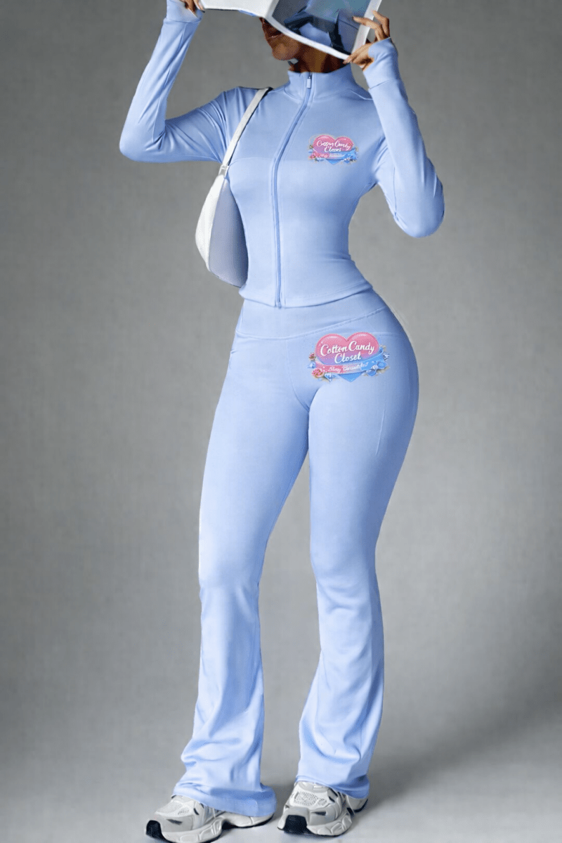 Cotton Candy Closet Women’s 2-Piece Zip-Up FlareSet Blue cotton-candy-closet-womens-2-piece-zip-up-flareset-1736207