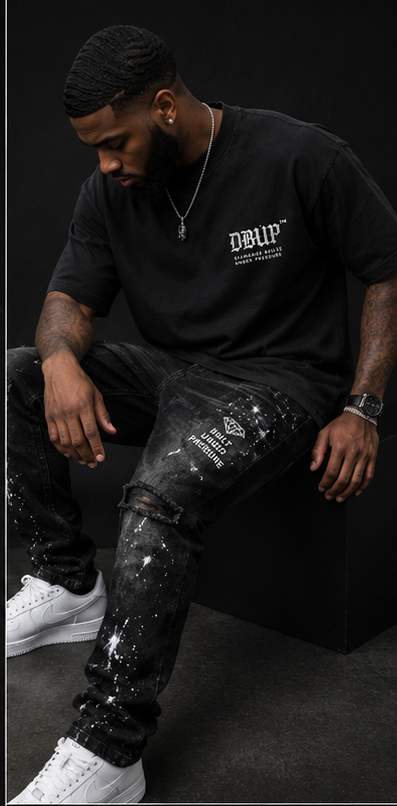 DBUP Men’s Pain Gon’ Make Me Change Graphic T-Shirt