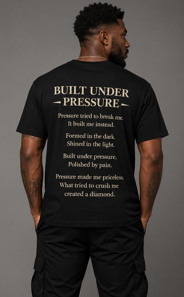 DBUP Men’s Diamonds Are Built Under Pressure T-Shirt