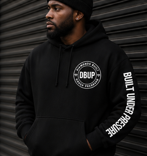 DBUP Men’s Black Hoodie hjaskdh