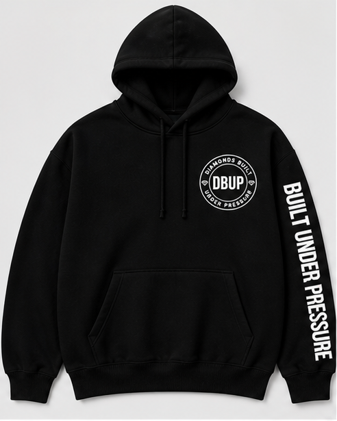 DBUP Men’s Black Hoodie hjaskdh